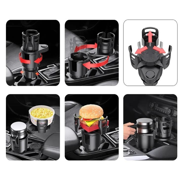 車用ドリンクホルダー 広がる 拡張 | PlusNao | 詳細画像8 