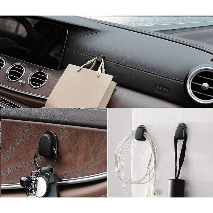 カーフック 8個セット 粘着式フック | PlusNao | 詳細画像6 