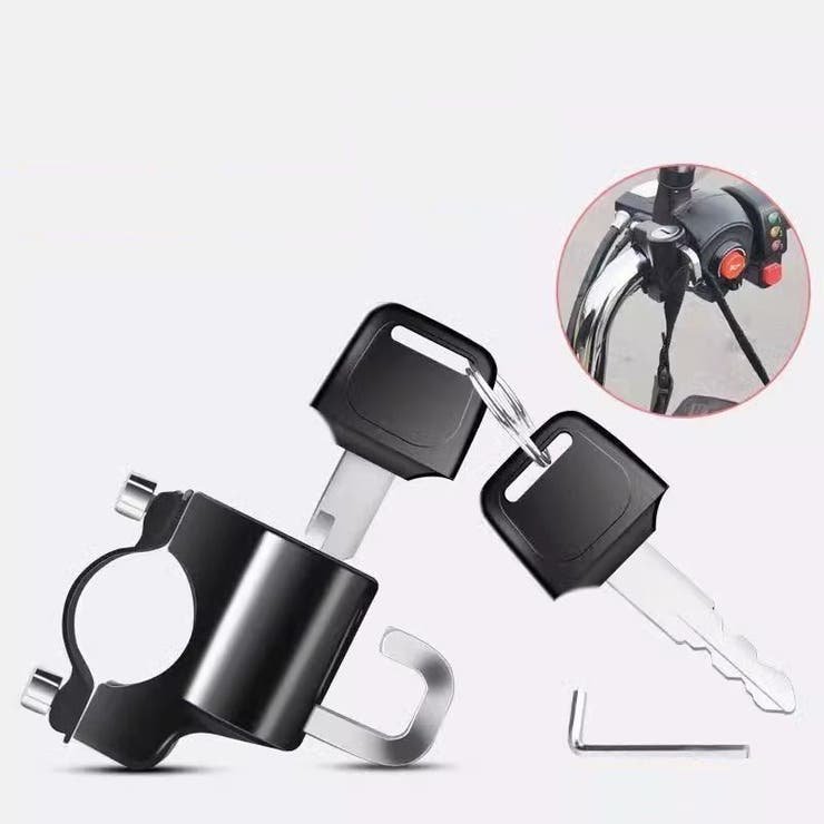ヘルメットロック 六角レンチ付き ヘルメットホルダー | PlusNao | 詳細画像8 