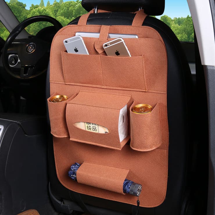 シートバックポケット 車内収納 小物入れ | PlusNao | 詳細画像2 