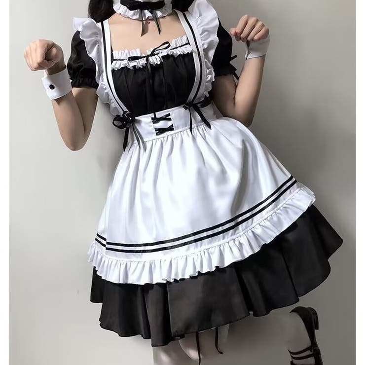 コスプレ衣装 メイド服 6点セット | PlusNao | 詳細画像4 