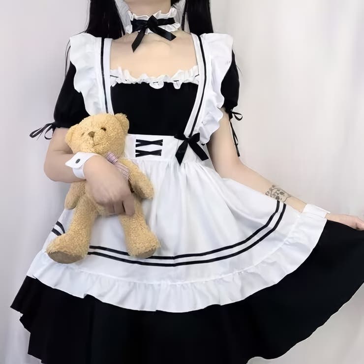 コスプレ衣装 メイド服 6点セット | PlusNao | 詳細画像6 