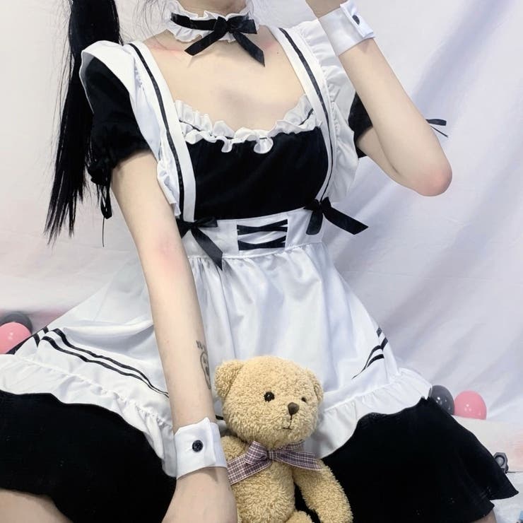 コスプレ衣装 メイド服 6点セット | PlusNao | 詳細画像7 