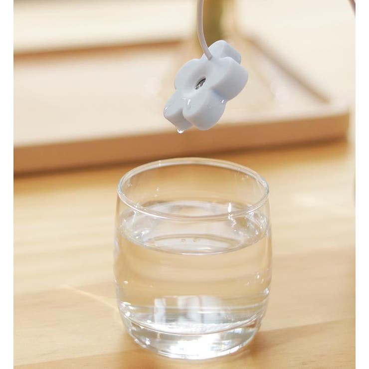 USB加湿器 水に浮かべる フラワー型 | PlusNao | 詳細画像5 