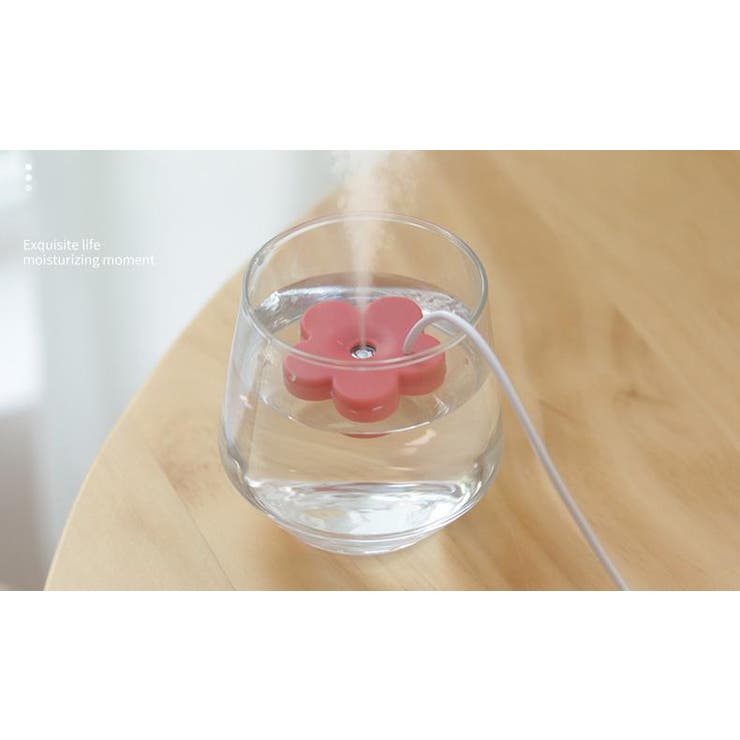USB加湿器 水に浮かべる フラワー型 | PlusNao | 詳細画像6 