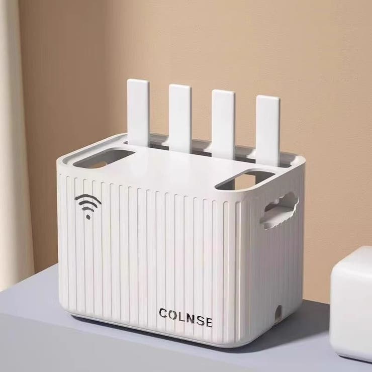 ルーター収納ボックス Wifi機器収納ボックス ケーブルボックス | PlusNao | 詳細画像2 