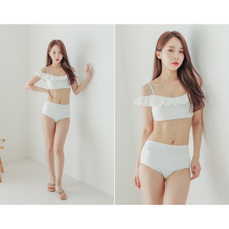 ILA SWIM オフショルビキニ ルミネ北千住店】可愛く二の腕をカバー♥オフショルビキニ