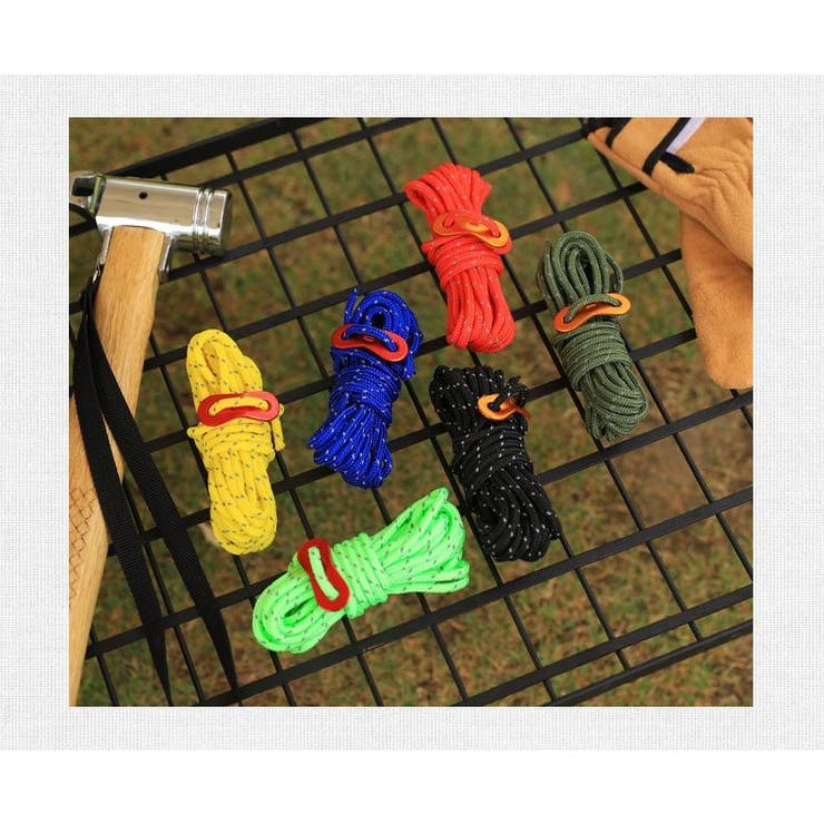 ロープ固定用バックル 同色4個セット ロープスライダー | PlusNao | 詳細画像6 