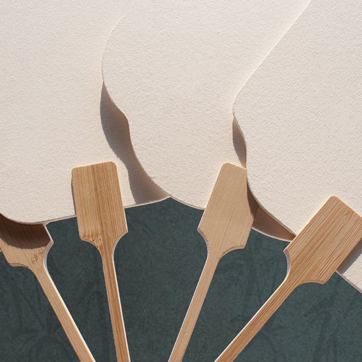 うちわ 団扇 無地 | PlusNao | 詳細画像3 