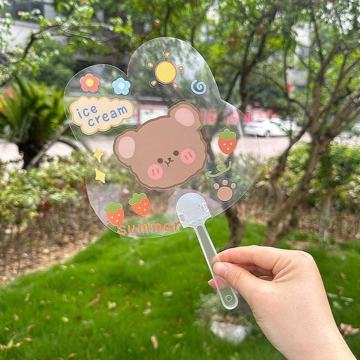 うちわの柄 10個セット 持ち手 | PlusNao | 詳細画像3 