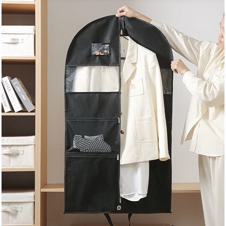 衣類カバー 洋服カバー 衣類収納 | PlusNao | 詳細画像3 