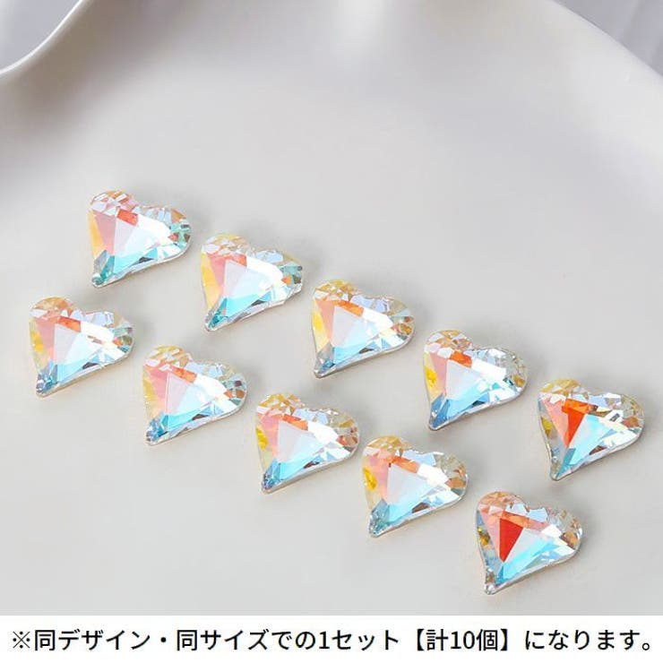 ネイルパーツ デコパーツ 1組計10個 | PlusNao | 詳細画像2 