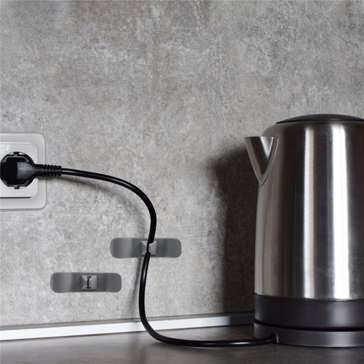 ケーブルクリップ 2個セット 粘着式 | PlusNao | 詳細画像5 