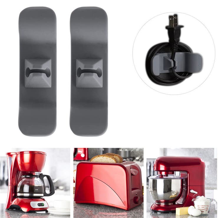 ケーブルクリップ 2個セット 粘着式 | PlusNao | 詳細画像6 