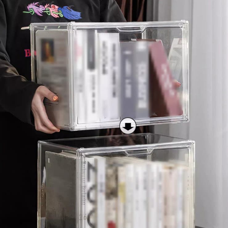 本収納ケース クリアケース アクリル | PlusNao | 詳細画像7 
