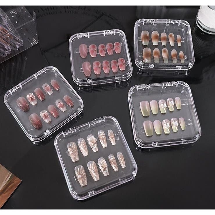 ネイルチップケース クリア 透明 | PlusNao | 詳細画像4 