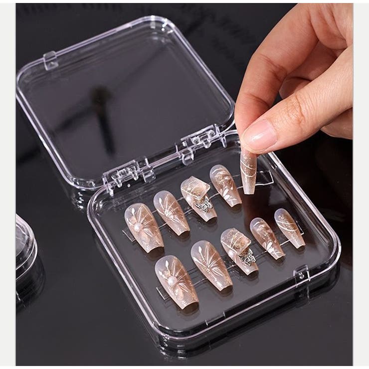 ネイルチップケース クリア 透明 | PlusNao | 詳細画像5 