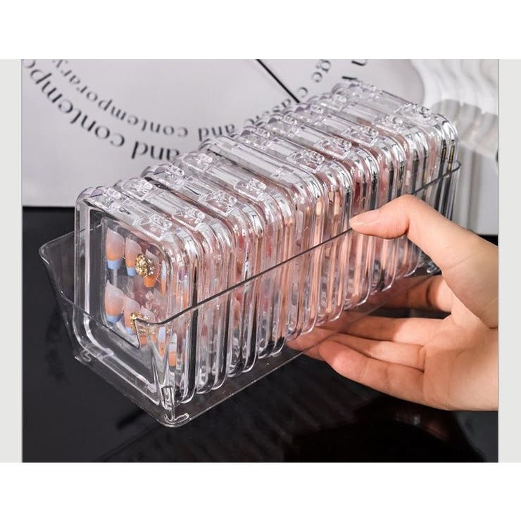 ネイルチップケース クリア 透明 | PlusNao | 詳細画像6 