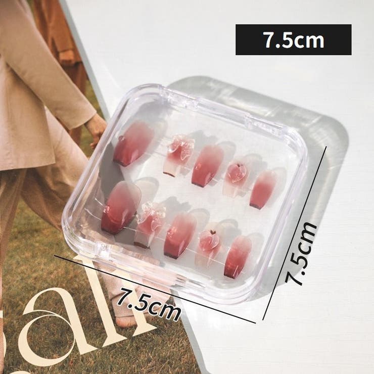 ネイルチップケース クリア 透明 | PlusNao | 詳細画像9 