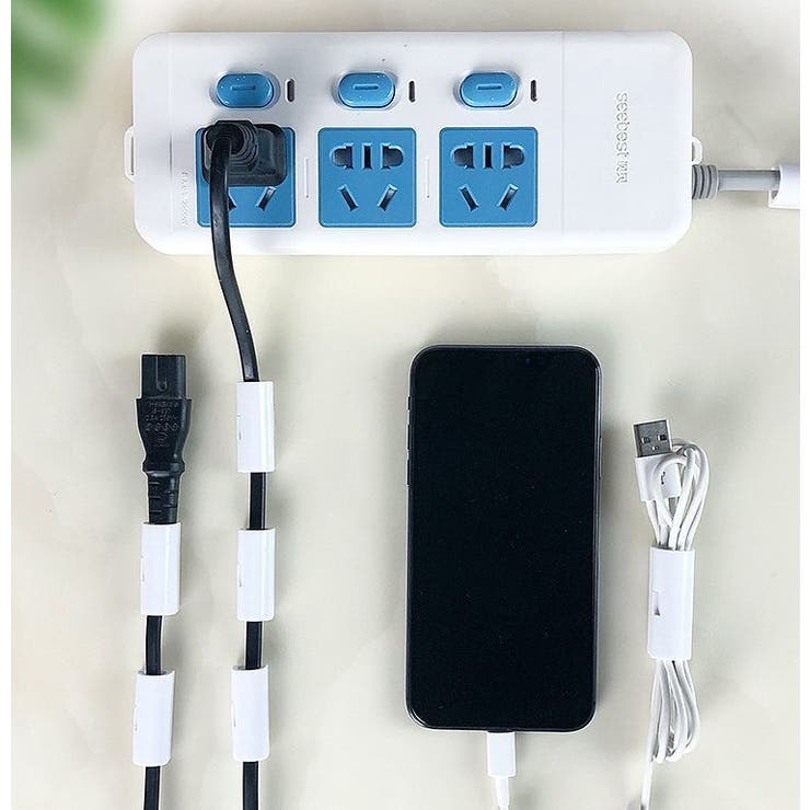 ケーブルホルダー コードホルダー 20個入り | PlusNao | 詳細画像2