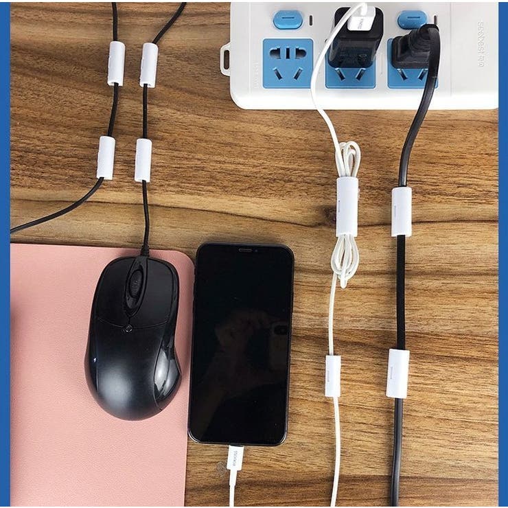 ケーブルホルダー コードホルダー 20個入り | PlusNao | 詳細画像4