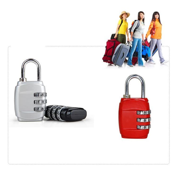 南京錠 3桁 ダイヤル式 | PlusNao | 詳細画像4 