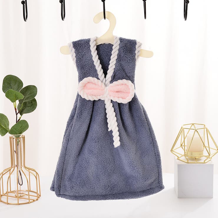 ハンドタオル ワンピース型 ハンガー付き | PlusNao | 詳細画像11 