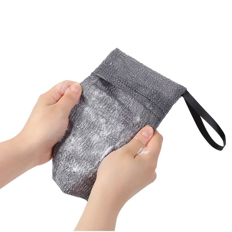 泡立てネット 紐付き 洗顔ネット | PlusNao | 詳細画像3 