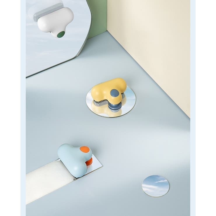 掃除用ブラシ 柄付きブラシ ガラスクリーナー | PlusNao | 詳細画像8 