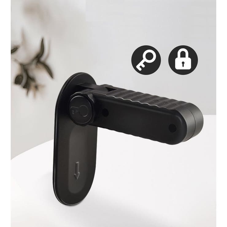 ドアロック ドアノブストッパー 戸口ロック | PlusNao | 詳細画像7 