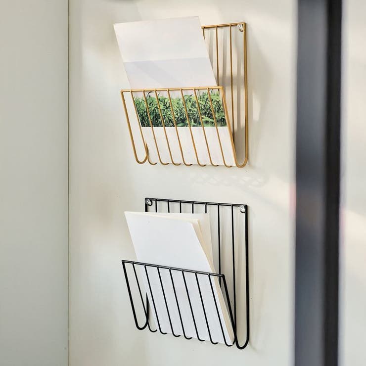 マガジンラック レターラック 金属製 | PlusNao | 詳細画像2 