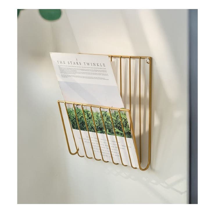 マガジンラック レターラック 金属製 | PlusNao | 詳細画像4 