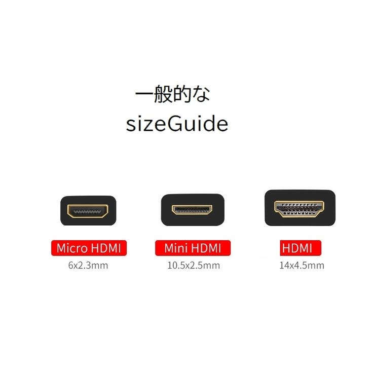 miniHDMItoHDMI変換ケーブル 3 0ｍ | PlusNao | 詳細画像8 