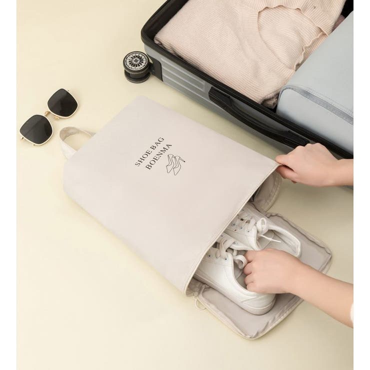 シューズバッグ シューズケース トラベルポーチ | PlusNao | 詳細画像8 