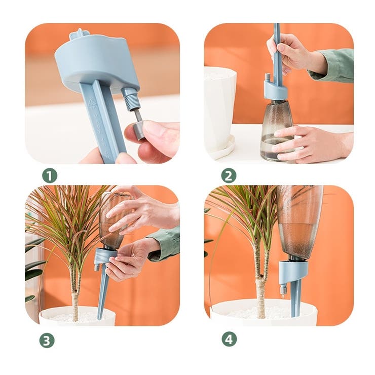 自動給水キャップ 自動水やり器 ボトル付き | PlusNao | 詳細画像7 