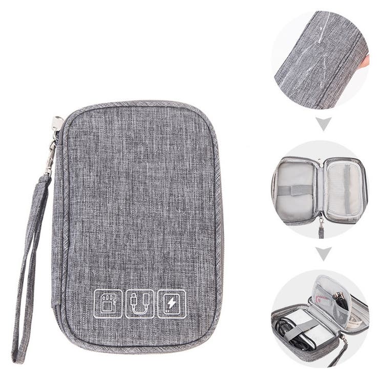 ガジェットポーチ ガジェットケース 収納ポーチ | PlusNao | 詳細画像6 