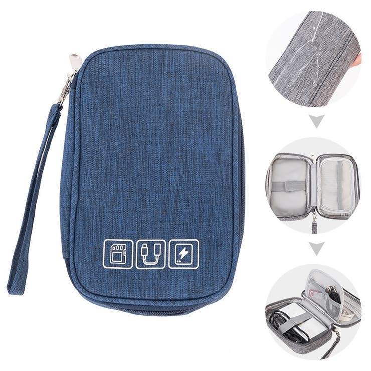 ガジェットポーチ ガジェットケース 収納ポーチ | PlusNao | 詳細画像7 