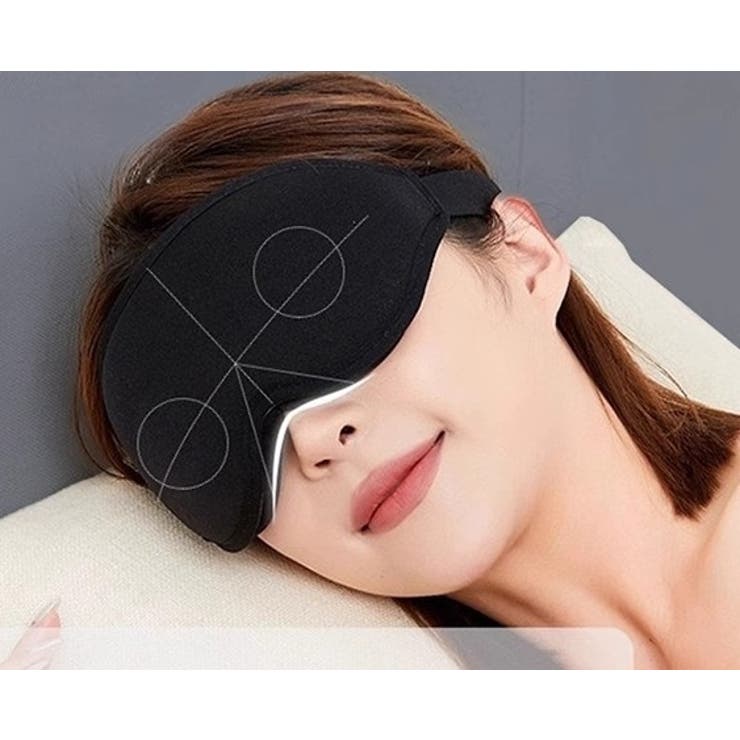 アイマスク 耳栓付き 安眠グッズ | PlusNao | 詳細画像2 