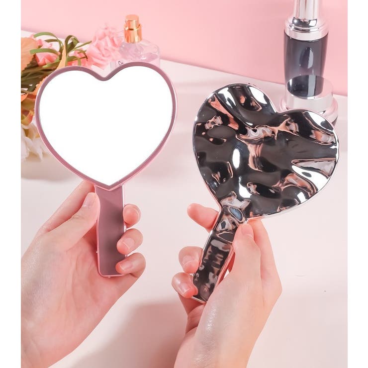 手鏡 ハンドミラー 持ち手付き | PlusNao | 詳細画像3 