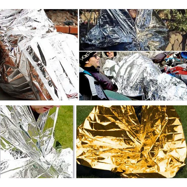 エマージェンシーシート サバイバルシート 防寒シート | PlusNao | 詳細画像2 