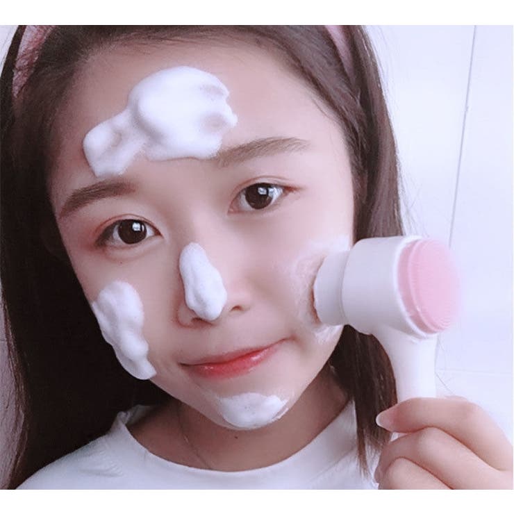 洗顔ブラシ 2個セット フェイスブラシ | PlusNao | 詳細画像2 