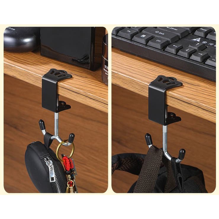 バッグハンガー バッグフック カバン掛け | PlusNao | 詳細画像4 