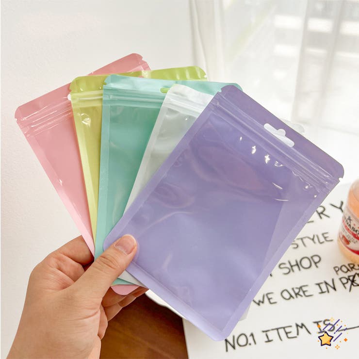 チャック袋 ジッパーバッグ 10枚セット | PlusNao | 詳細画像5 