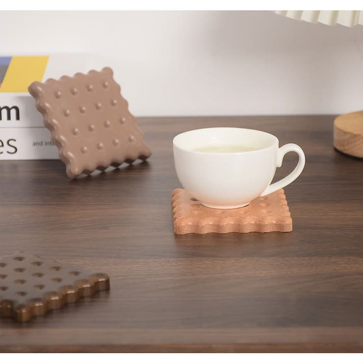 コースター 2枚セット 木製 | PlusNao | 詳細画像2 