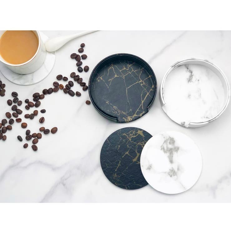 コースター 5枚セット コースターホルダー付き | PlusNao | 詳細画像4 