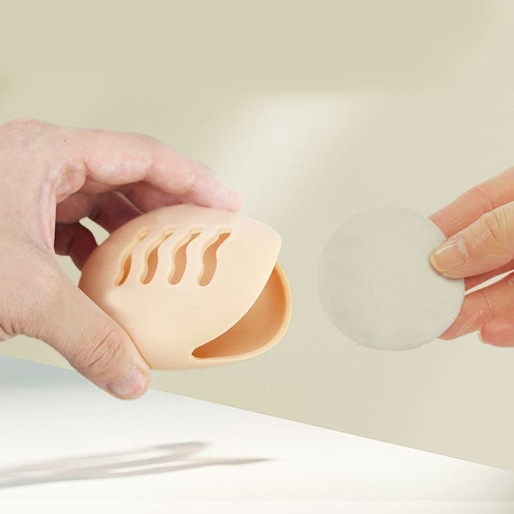 メイクスポンジケース 2個セット パフケース | PlusNao | 詳細画像3 