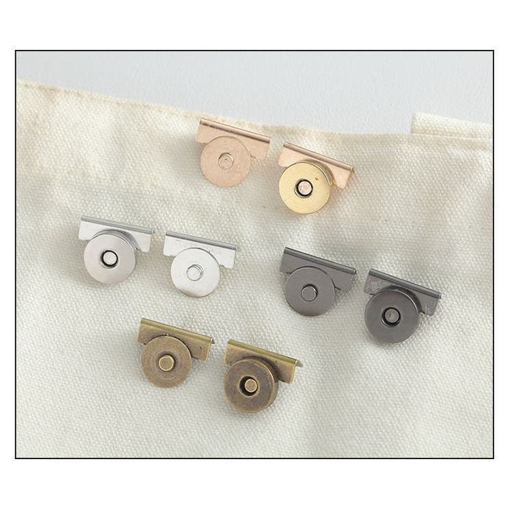 マグネットボタン 6組セット 鞄用[品番：FQ000236416]｜PlusNao