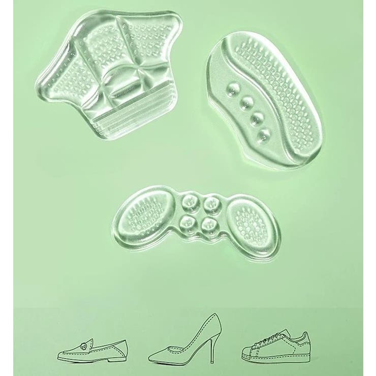 靴ずれ防止パッド 1足分 2枚組 | PlusNao | 詳細画像5 