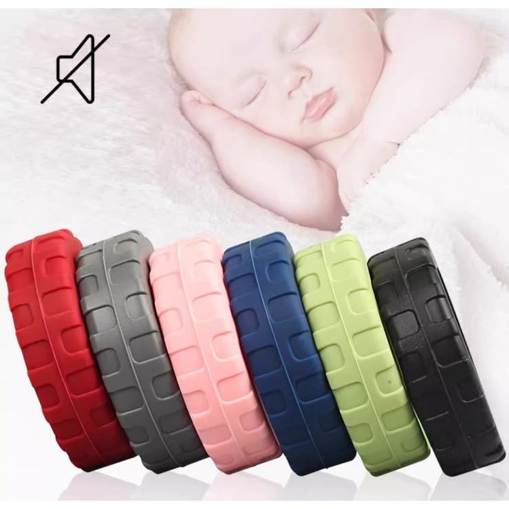 キャリーケース用タイヤカバー スーツケース用タイヤカバー キャスターカバー | PlusNao | 詳細画像3 