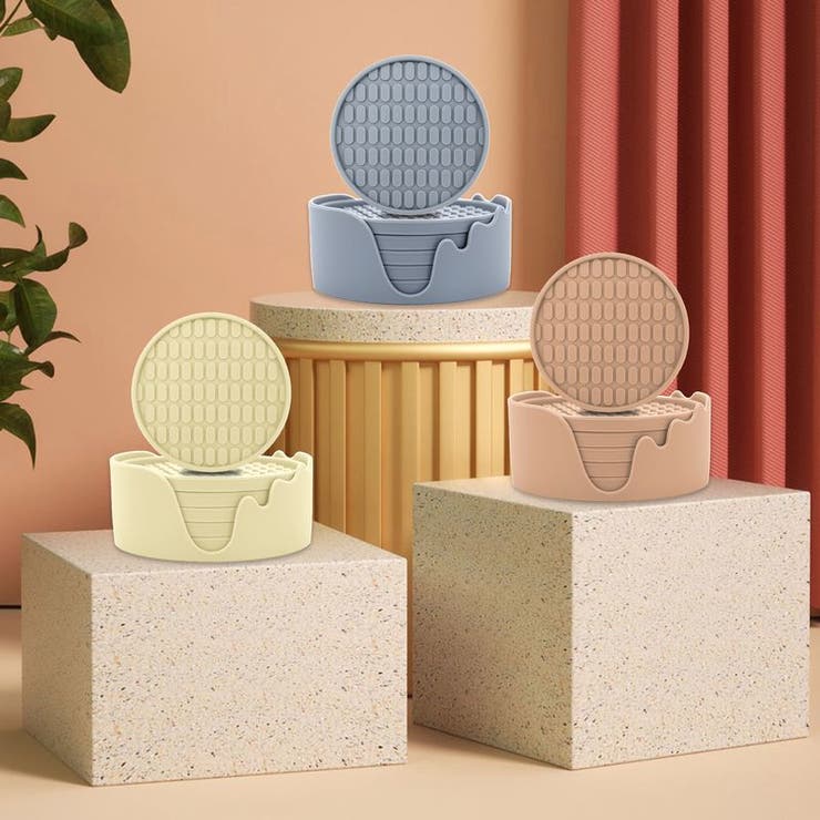 コースター 同色6枚セット 直径10cm | PlusNao | 詳細画像5 